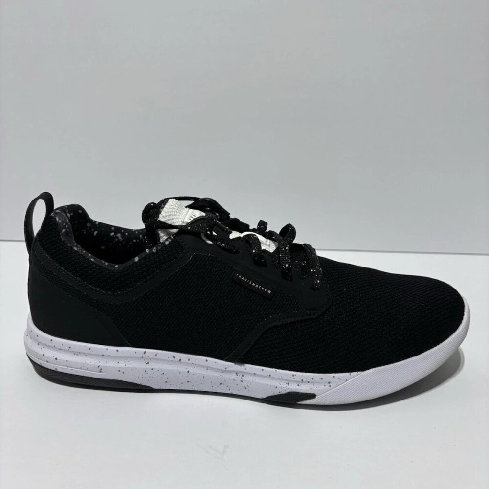 TravisMatthew Men’s The Daily Pro Hybrid Print Sneakers Black, Size 12 M